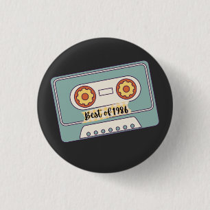 black templete T-Shirt 3 Cm Round Badge