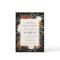 Black terracotta floral rustic bridal shower