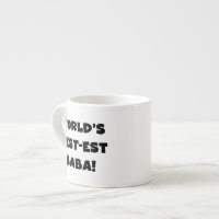 Black Text Best-est Baba T-shirts and Gifts