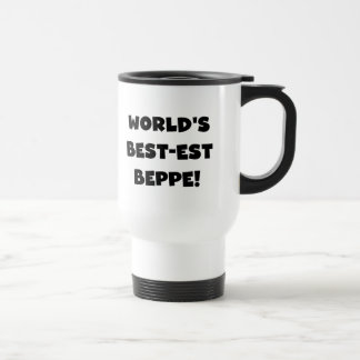 Black Text Best-est Beppe T-shirts and Gifts Travel Mug