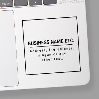 Black Text on Clear Transparent