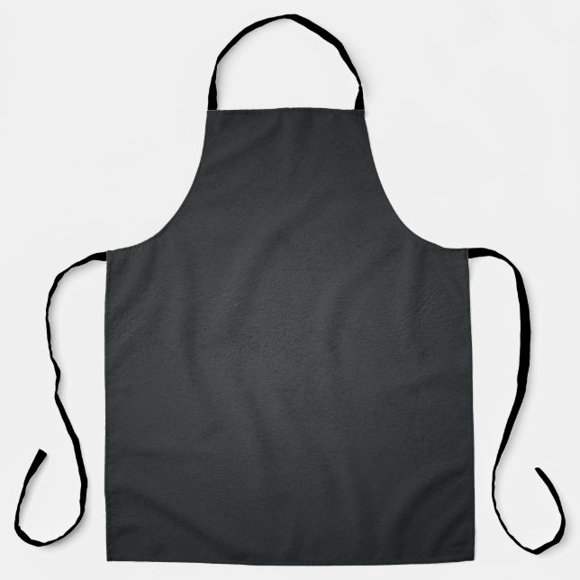 Black textile in close up photography apron (Front)