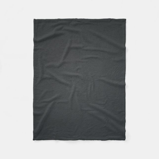 Black textile in close up photography fleece blanket (Front)