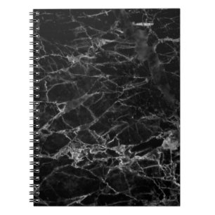 Black texture background stone notebook