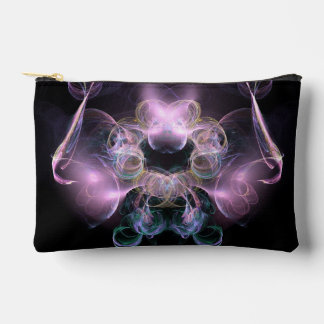 Black & Tha Smoke Modern Abstract Accessory Pouch