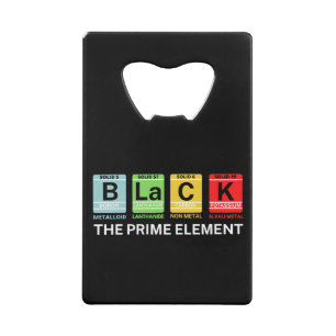 Black The Prime Element Black History