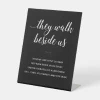 Black They Walk Beside Us Poem Wedding Memorial