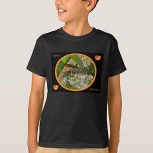 Black Thread-Waist Wasp Halloween T-Shirt