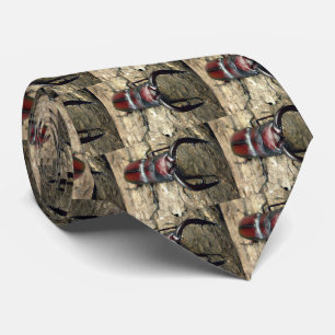 Black-throated stag tie