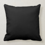 Black Throw Pillow 20" x 20"<br><div class="desc">This is for the pillow lovers. Cool!</div>