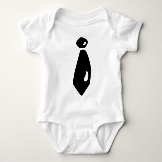 Black Tie Baby Bodysuit