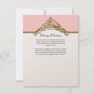 Black Tie Elegance 2, Golden Wedding Invitations