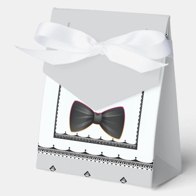 Black Tie Favour Box (Front)