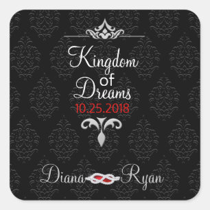 Black Tie Gift Stickers
