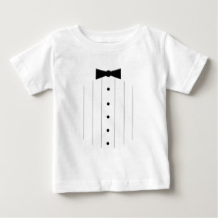 Black Tie Tuxedo Baby T-Shirt