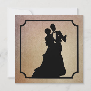 Black Tie Valentine Dance Party Invitation