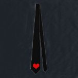 Black Tie W/Red Heart<br><div class="desc">Black Tie W/Red Heart</div>