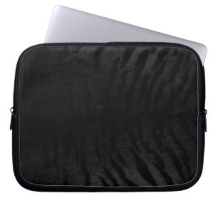 Black Tiger Skin Print New Laptop Sleeve
