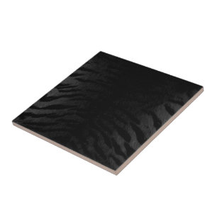 Black Tiger Skin Print New Tile
