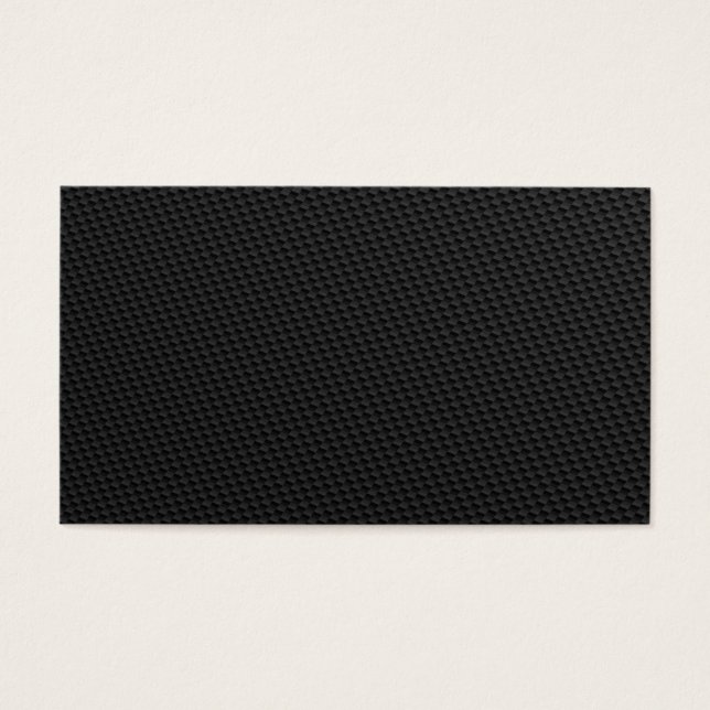 Black Tightly Woven Carbon Fibre Textured (Front)