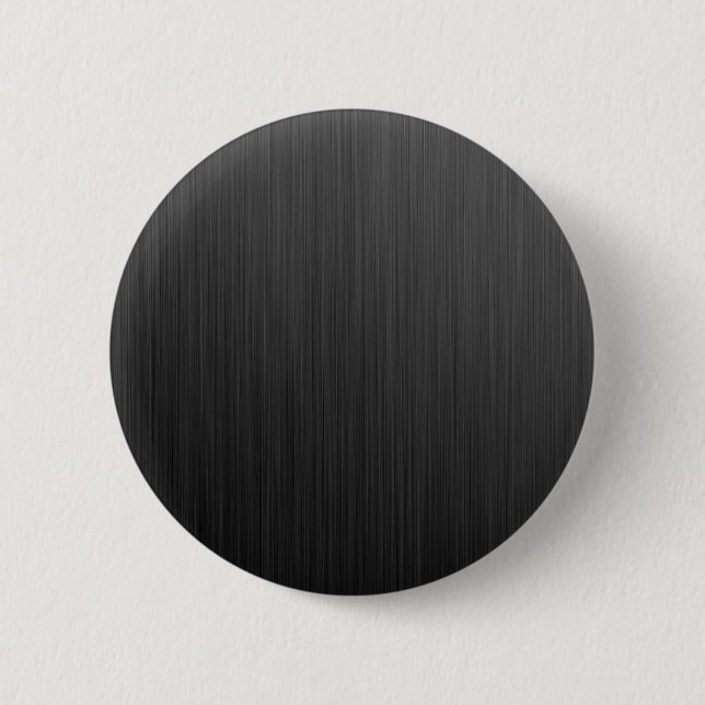 Black Titanium 6 Cm Round Badge (Front)