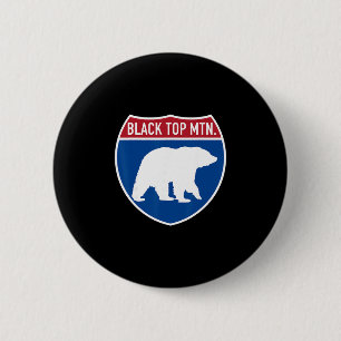 Black Top Mountain State Park Georgia Bear Ga High 6 Cm Round Badge