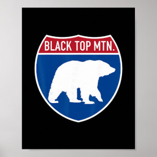 Black Top Mountain State Park Georgia Bear Ga High Poster