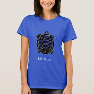 Black Tortoise Ornamented with Star Sapphires T-Shirt
