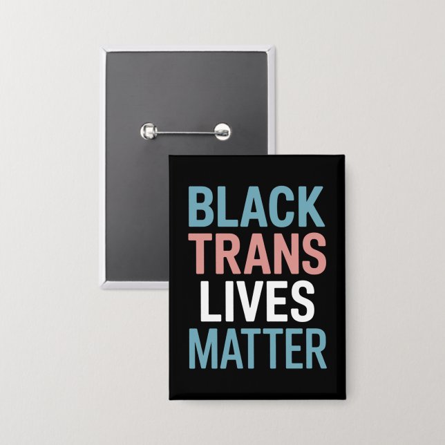 Black Trans LGBTQ Support Lives Matter Transgender (Front/Back)