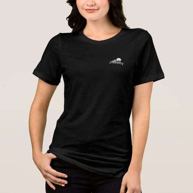 Black Tri-Blend Shirt (Front)