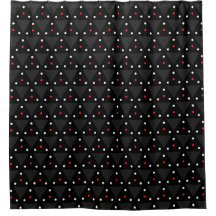 Black Triangle UFO Pattern Modern Abstract