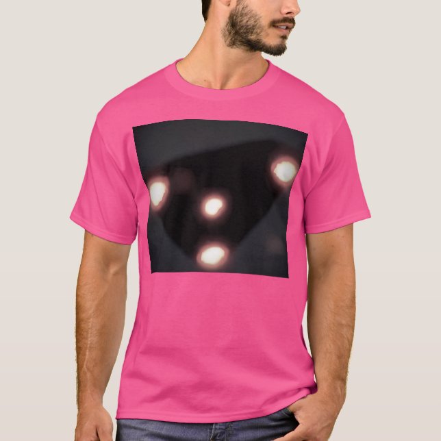 Black Triangle Ufo T-Shirt (Front)