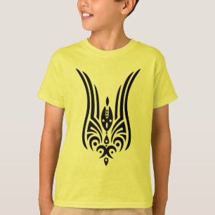 BLACK Tribal Tattoo - tulip + your ideas T-Shirt