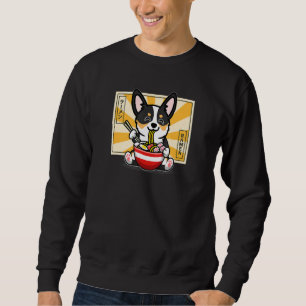 Black Tricolor Corgi Sweatshirt
