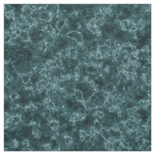 Black turquoise marble fabric