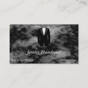 Black Tuxedo Business Card