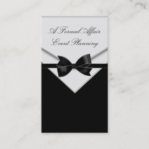 Black Tuxedo Business Cards