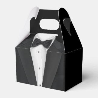 Black Tuxedo Favour Box