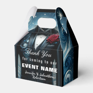 Black Tuxedo Thank You   Gift Box