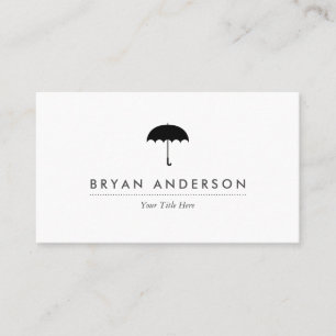 Black Umbrella Business Card