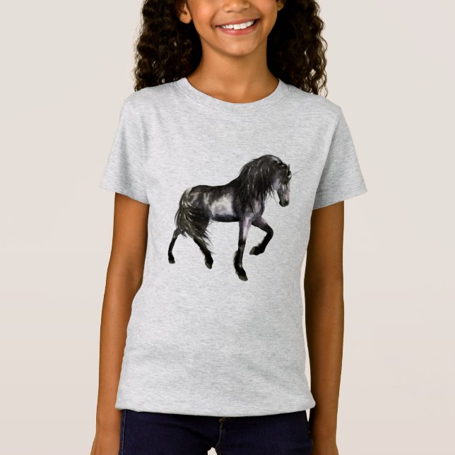Black Unciorn T-Shirt (Front)