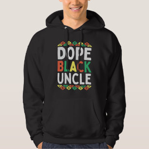 Black Uncle African American Black History Month P Hoodie