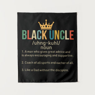 Black Uncle Definition Proud Uncle Tapestry
