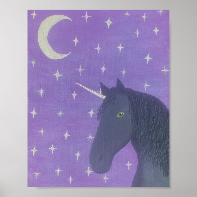 Black Unicorn Poster (Front)