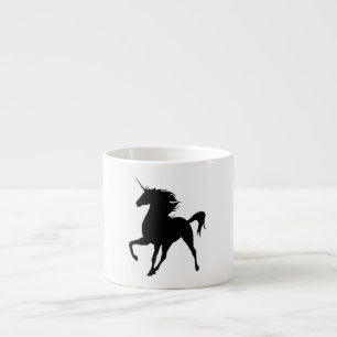 Black Unicorn Silhouette Mug