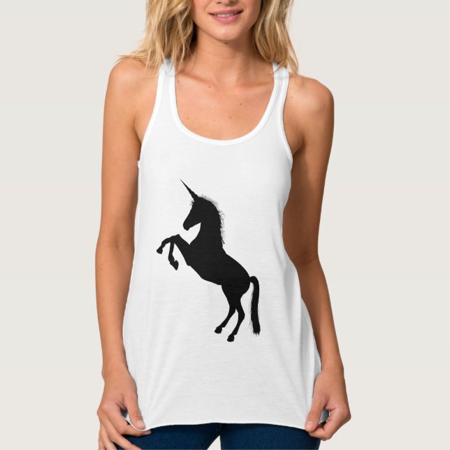 Black Unicorn Singlet (Front)