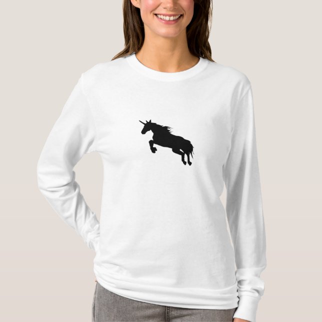 Black Unicorn T-Shirt (Front)