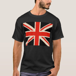 Black Union Jack T-Shirt