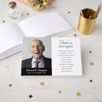 Black Until We Meet Again Memorial Photo