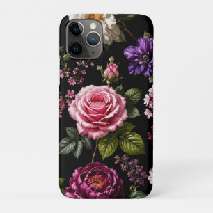 Black Velvet Rose Case-Mate iPhone Case